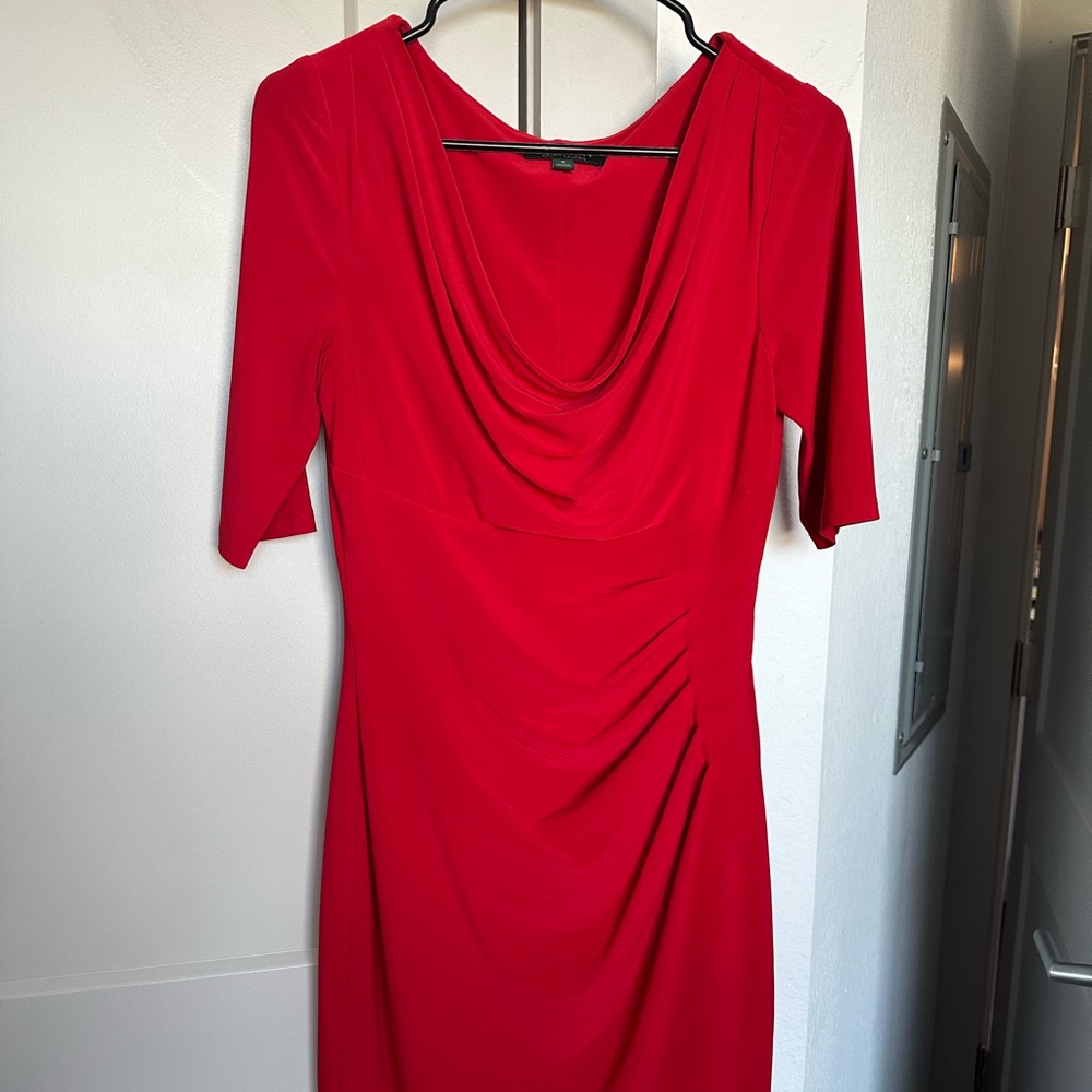 Red dress